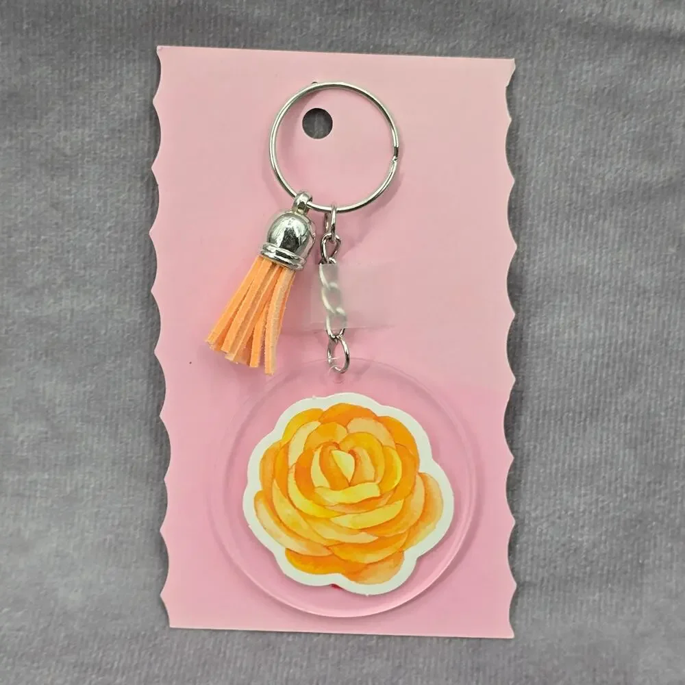 None and/or Unknown letter keychain